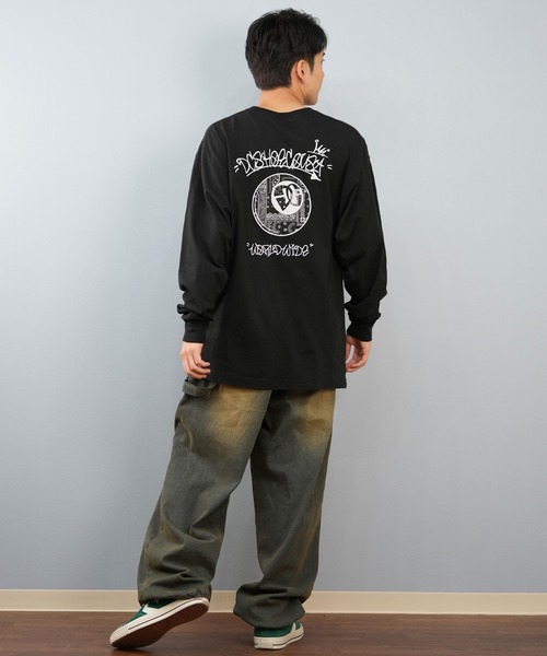 DC(ディーシー)の「DC/ディーシー 25 GAME APP LS ロンT/長袖Tシャツ DLT254048(Tシャツ/カットソー・メンズ・ブラック/ホワイト・M/XL/L)」の12枚目の写真