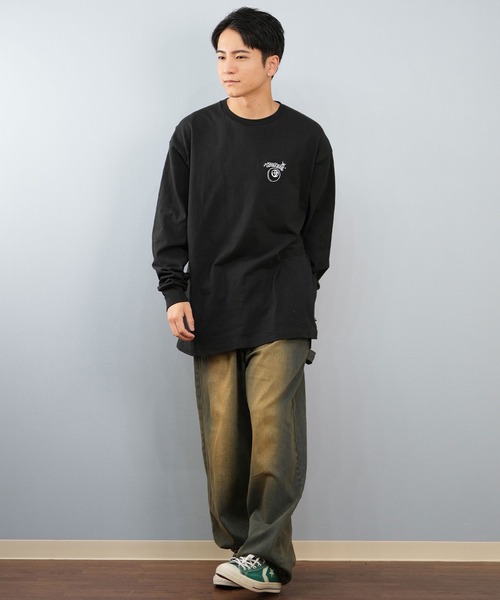 DC(ディーシー)の「DC/ディーシー 25 GAME APP LS ロンT/長袖Tシャツ DLT254048(Tシャツ/カットソー・メンズ・ブラック/ホワイト・M/XL/L)」の13枚目の写真