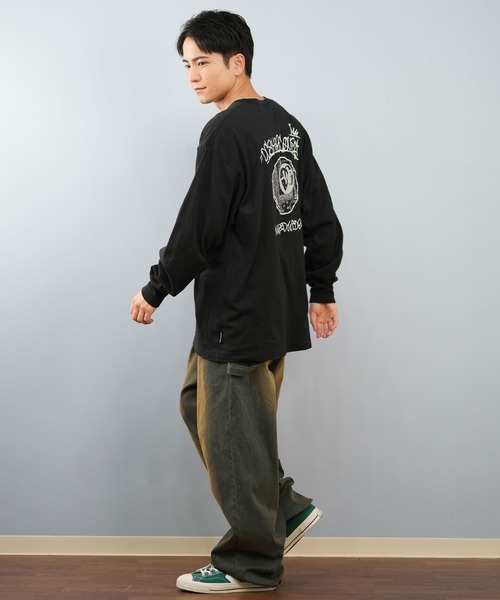 DC(ディーシー)の「DC/ディーシー 25 GAME APP LS ロンT/長袖Tシャツ DLT254048(Tシャツ/カットソー・メンズ・ブラック/ホワイト・M/XL/L)」の10枚目の写真