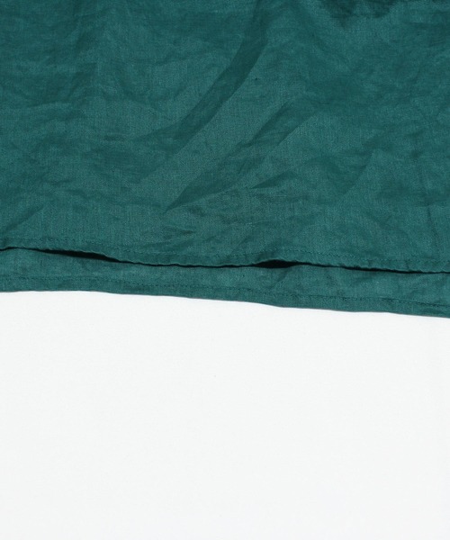 RNA-N（アールエヌエーエヌ）の「G1091 リネンロングティアードスカート（スカート・レディース・ブラック/グリーン・SMALL/MEDIUM）」の12枚目の写真