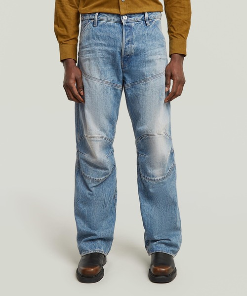 G-STAR(ジースター)の「5620 3D LOOSE JEANS/ヴィンテージライク立体裁断ルーズジーンズ/バイカーワイドデニムパンツ(デニムパンツ・メンズ・インディゴブルー・29/30/32/30/31/30/30/30/34/30/33/30/28/30/32/32/33/32/29/32/31/32)」の1枚目の写真