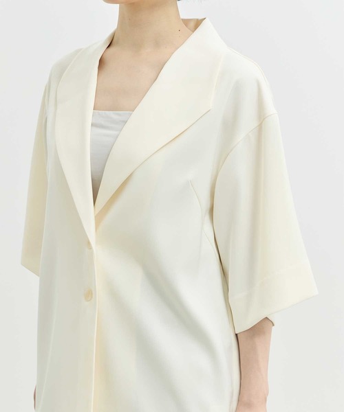 ★完売商品★louren ローレンcutoff tailored jacket cutoff cropped jacket – louren store