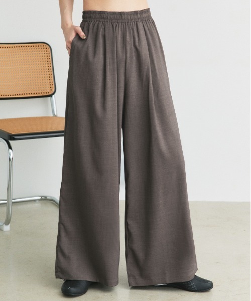 ad thie（アドティエ）の「【入荷禁止】95485885（スラックス・レディース・ダークブラウン/チャコール/グレー/グレー系/ブラック・FREE）」の4枚目の写真