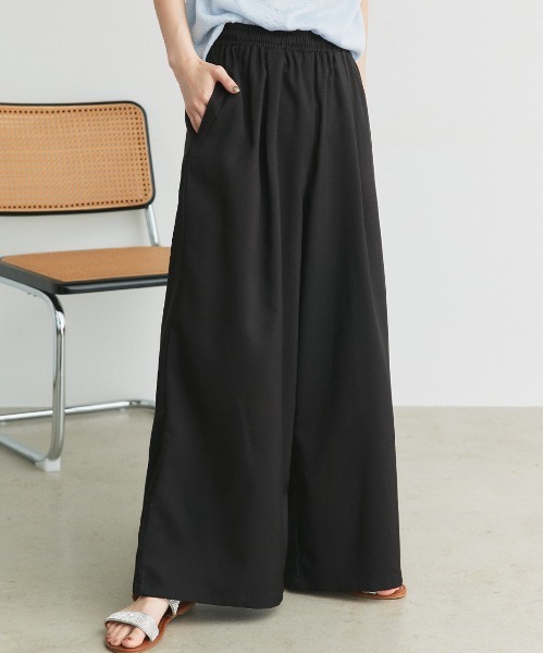 ad thie（アドティエ）の「【入荷禁止】95485885（スラックス・レディース・ダークブラウン/チャコール/グレー/グレー系/ブラック・FREE）」の2枚目の写真