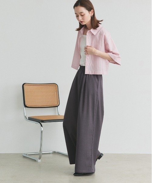 ad thie（アドティエ）の「【入荷禁止】95485885（スラックス・レディース・ダークブラウン/チャコール/グレー/グレー系/ブラック・FREE）」の7枚目の写真