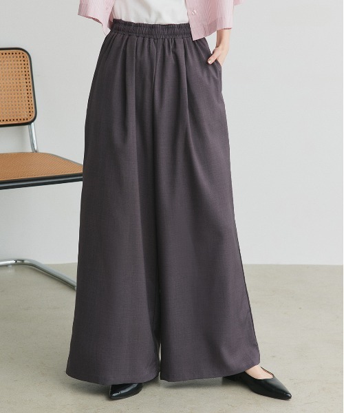 ad thie（アドティエ）の「【入荷禁止】95485885（スラックス・レディース・ダークブラウン/チャコール/グレー/グレー系/ブラック・FREE）」の10枚目の写真