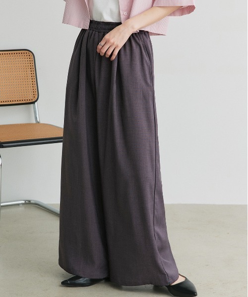 ad thie（アドティエ）の「【入荷禁止】95485885（スラックス・レディース・ダークブラウン/チャコール/グレー/グレー系/ブラック・FREE）」の12枚目の写真