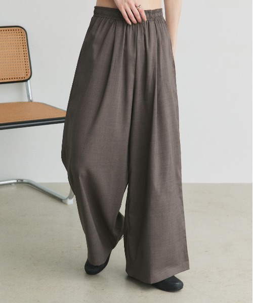 ad thie（アドティエ）の「【入荷禁止】95485885（スラックス・レディース・ダークブラウン/チャコール/グレー/グレー系/ブラック・FREE）」の19枚目の写真