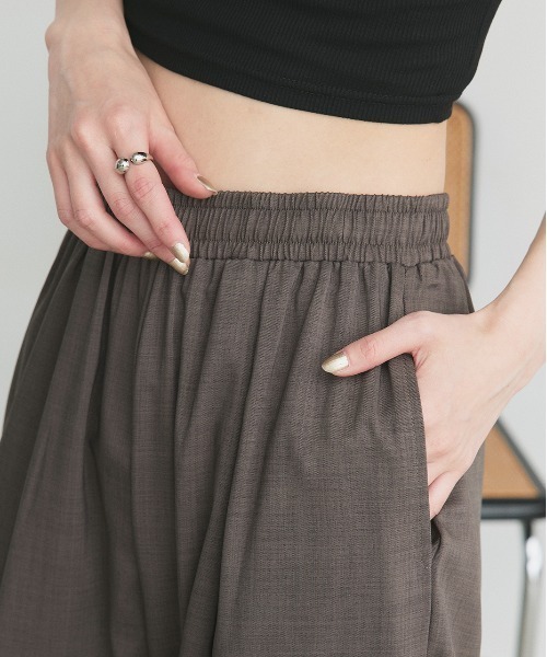 ad thie（アドティエ）の「【入荷禁止】95485885（スラックス・レディース・ダークブラウン/チャコール/グレー/グレー系/ブラック・FREE）」の21枚目の写真