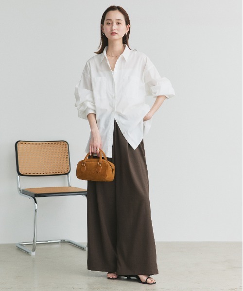 ad thie（アドティエ）の「【入荷禁止】95485885（スラックス・レディース・ダークブラウン/チャコール/グレー/グレー系/ブラック・FREE）」の22枚目の写真