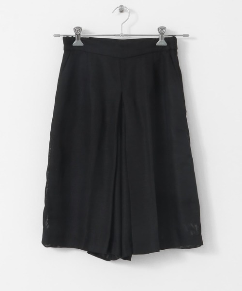 SENSE OF PLACE by URBAN RESEARCH(センスオブプレイスバイアーバンリサーチ)の「リネンライクメッシュバミューダ(その他パンツ・レディース・アイボリー/ブラック/ブラウン・SMALL/MEDIUM)」の16枚目の写真