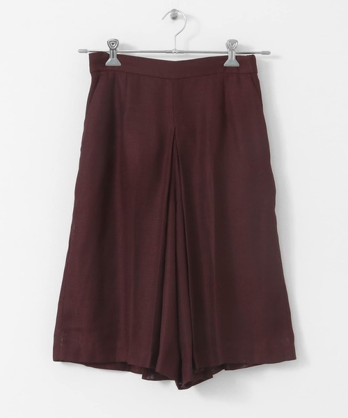 SENSE OF PLACE by URBAN RESEARCH(センスオブプレイスバイアーバンリサーチ)の「リネンライクメッシュバミューダ(その他パンツ・レディース・アイボリー/ブラック/ブラウン・SMALL/MEDIUM)」の17枚目の写真