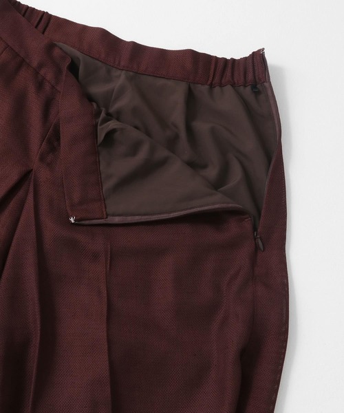 SENSE OF PLACE by URBAN RESEARCH(センスオブプレイスバイアーバンリサーチ)の「リネンライクメッシュバミューダ(その他パンツ・レディース・アイボリー/ブラック/ブラウン・SMALL/MEDIUM)」の18枚目の写真