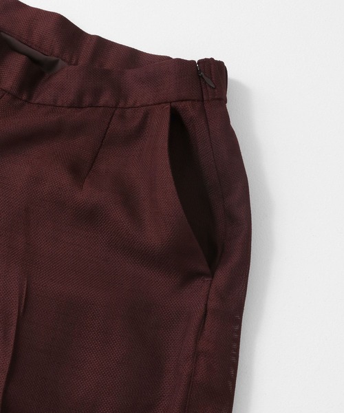 SENSE OF PLACE by URBAN RESEARCH(センスオブプレイスバイアーバンリサーチ)の「リネンライクメッシュバミューダ(その他パンツ・レディース・アイボリー/ブラック/ブラウン・SMALL/MEDIUM)」の19枚目の写真