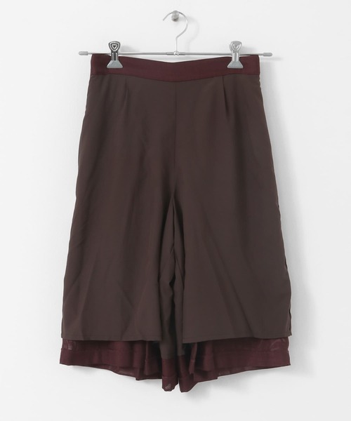 SENSE OF PLACE by URBAN RESEARCH(センスオブプレイスバイアーバンリサーチ)の「リネンライクメッシュバミューダ(その他パンツ・レディース・アイボリー/ブラック/ブラウン・SMALL/MEDIUM)」の21枚目の写真