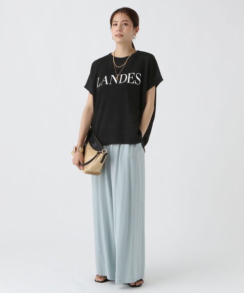 Elura（エルーラ）の「セミシアロゴフレンチニット/499340（ニット/セーター・レディース・ブラック/ライトグレー/ブラウン系その他・FREE）」の9枚目の写真