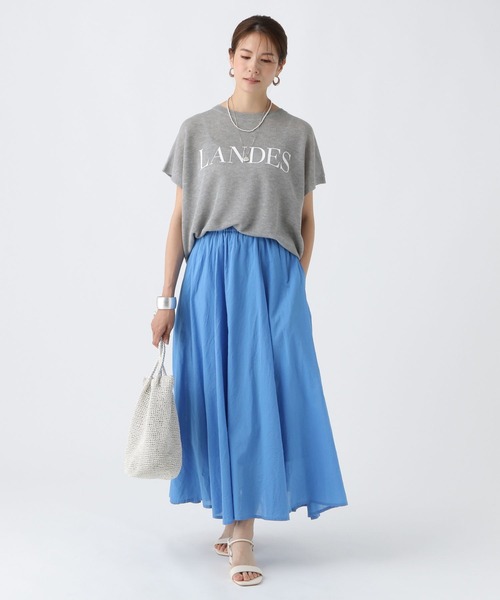 Elura（エルーラ）の「セミシアロゴフレンチニット/499340（ニット/セーター・レディース・ブラック/ライトグレー/ブラウン系その他・FREE）」の10枚目の写真