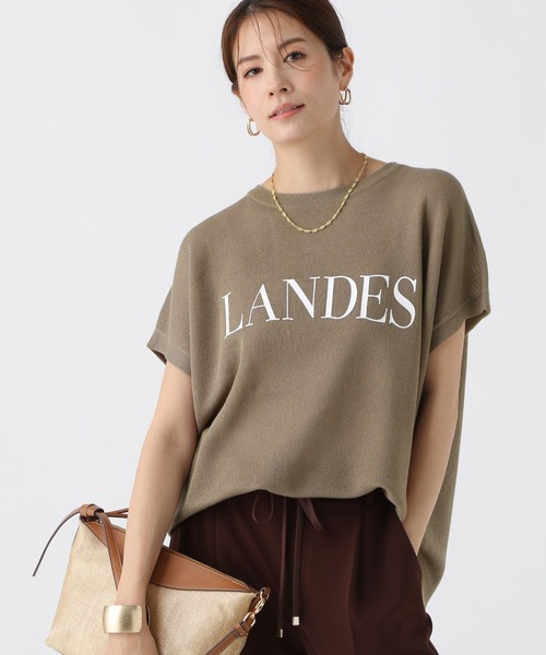 Elura（エルーラ）の「セミシアロゴフレンチニット/499340（ニット/セーター・レディース・ブラック/ライトグレー/ブラウン系その他・FREE）」の12枚目の写真