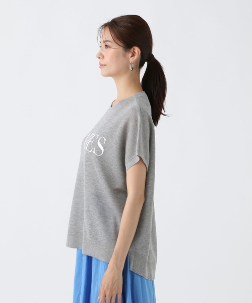 Elura（エルーラ）の「セミシアロゴフレンチニット/499340（ニット/セーター・レディース・ブラック/ライトグレー/ブラウン系その他・FREE）」の17枚目の写真