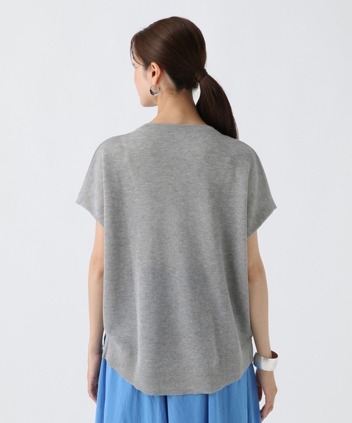 Elura（エルーラ）の「セミシアロゴフレンチニット/499340（ニット/セーター・レディース・ブラック/ライトグレー/ブラウン系その他・FREE）」の18枚目の写真