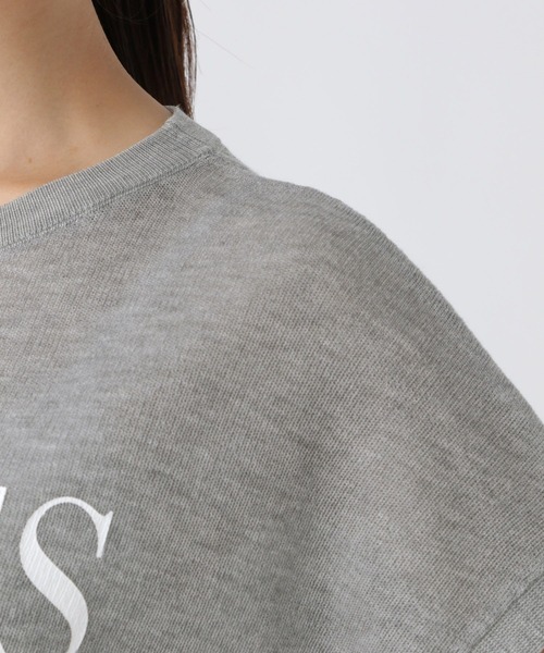 Elura（エルーラ）の「セミシアロゴフレンチニット/499340（ニット/セーター・レディース・ブラック/ライトグレー/ブラウン系その他・FREE）」の21枚目の写真