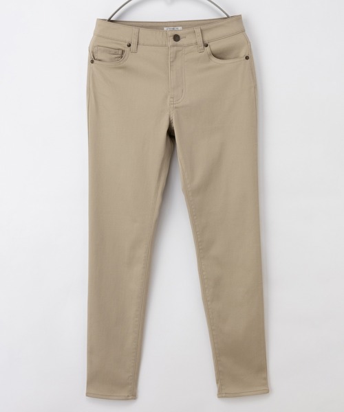 Honeys（ハニーズ）の「スリムカラースキニー（股下６３ｃｍ）（その他パンツ・レディース・ブラック/ライトベージュ/ネイビー/スミクロ・S/M/LL/L/SS）」の5枚目の写真