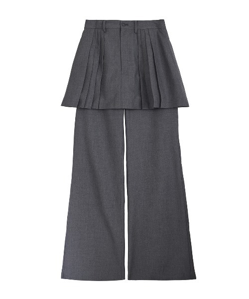PLEATS MINI SKIRT SET PANTS（その他パンツ）｜Ameri（アメリ