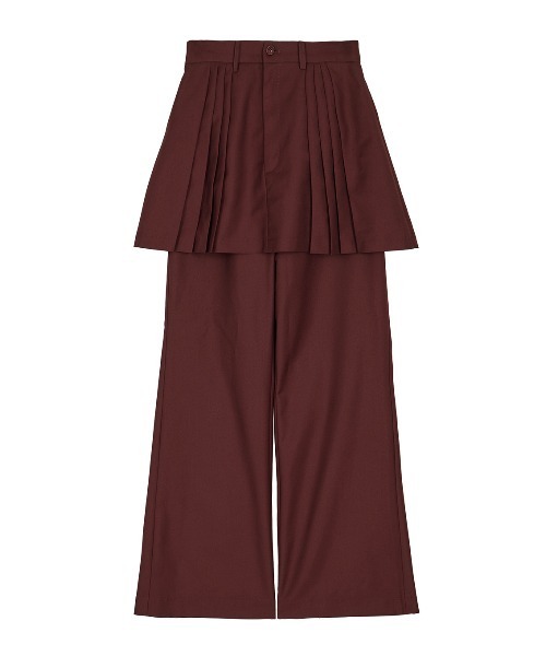 パンツ AMERI VINTAGE SHORT LEG KNIT PANTS Ameri（アメリ）の「SHORT LEG KNIT PANTS（その他パンツ）」 - WEAR