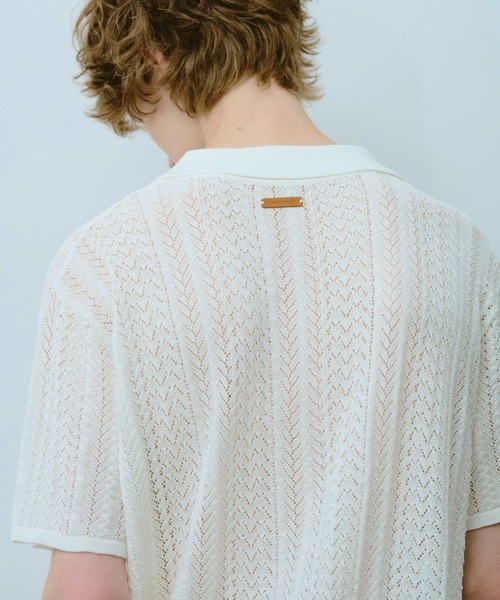 50s SKIPPER レーヨンシャツ 白 rayon 50's WILSON BROTHERS 