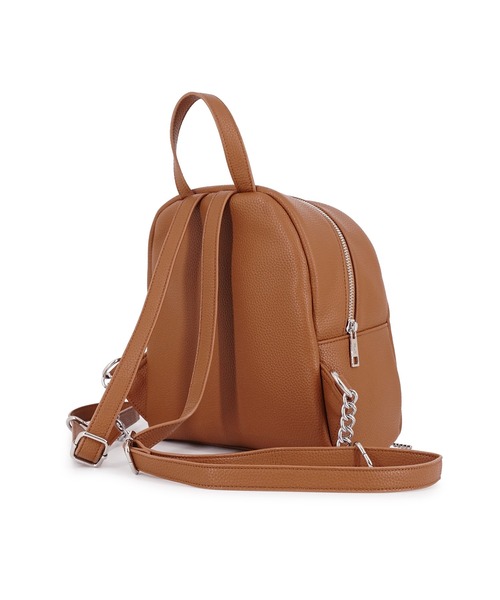 GYDA(ジェイダ)の「GYDA(ジェイダ)ミニリュック GY-B346 プレーン(バックパック/リュック・レディース・ブラック/キャメル/アイボリー・FREE)」の14枚目の写真