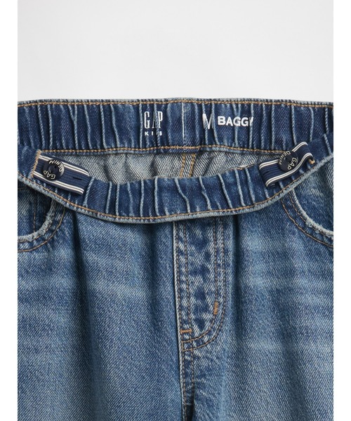GAP(ギャップ)の「ローライズ イージー ワイド バギーデニム (キッズ)(デニムパンツ・キッズ・インディゴブルー・110cm/120cm/130cm/140cm/150cm/160cm)」の5枚目の写真