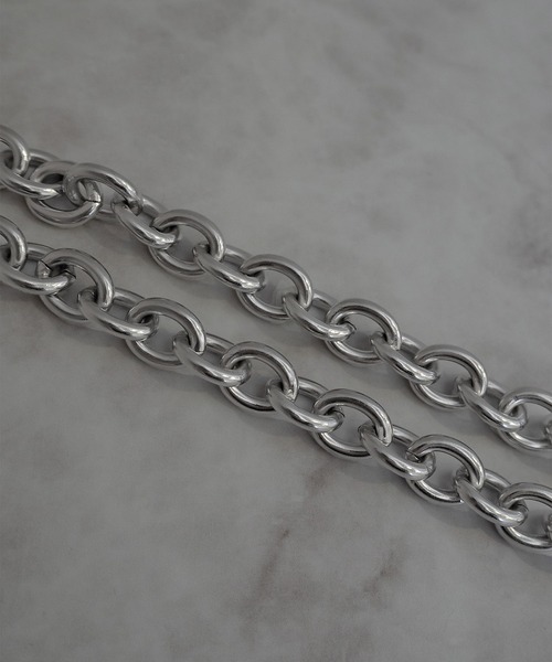 SBG（エスビー）の「インフルエンサー みずきち × SBG アズキチェーン マンテルネックレス（ネックレス・メンズ・シルバー・FREE）」の9枚目の写真