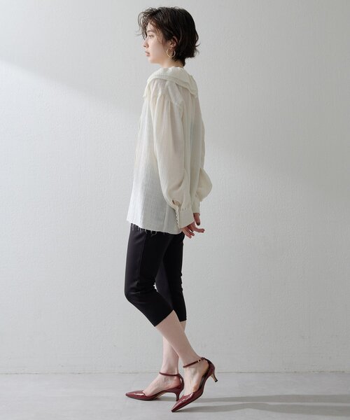 THE PAUSE（ザ ポーズ）の「【THE PAUSE】カプリパンツ（その他パンツ・レディース・ブラック/ブラウン・FREE）」の13枚目の写真