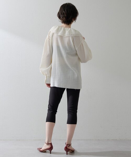 THE PAUSE（ザ ポーズ）の「【THE PAUSE】カプリパンツ（その他パンツ・レディース・ブラック/ブラウン・FREE）」の14枚目の写真