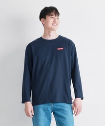 MIKI HOUSE | 【WEB限定】ワッペンロゴ長袖Tシャツ(大人用)(Tシャツ/カットソー)