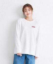 【WEB限定】ワッペンロゴ長袖Tシャツ(大人用)