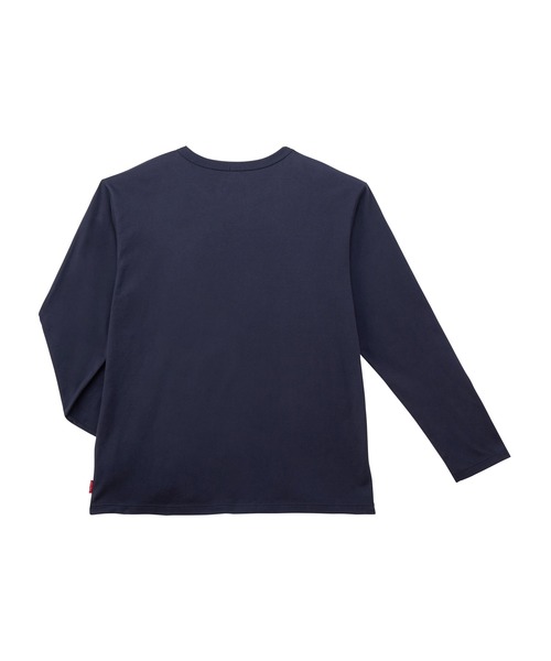MIKI HOUSE（ミキハウス）の「【WEB限定】ワッペンロゴ長袖Ｔシャツ（大人用）（Tシャツ/カットソー・レディース・ホワイト/ネイビー・L(175-185cm)/M(165-175cm)/S(155-165cm)）」の9枚目の写真