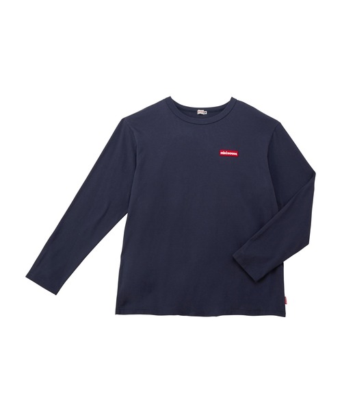 MIKI HOUSE（ミキハウス）の「【WEB限定】ワッペンロゴ長袖Ｔシャツ（大人用）（Tシャツ/カットソー・レディース・ホワイト/ネイビー・L(175-185cm)/M(165-175cm)/S(155-165cm)）」の8枚目の写真