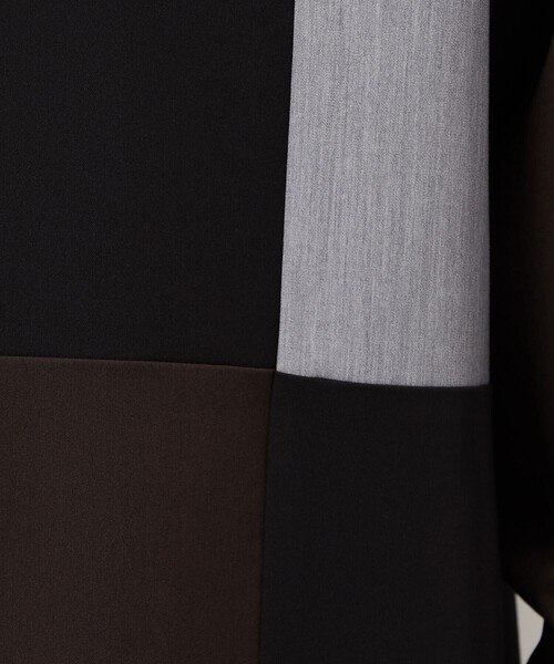 COMME CA ISM（コムサイズム）の「ウールライク バンドカラーブロッキング 長袖シャツ（シャツ/ブラウス・メンズ・ブラック/グレー・SMALL/MEDIUM/LARGE）」の20枚目の写真