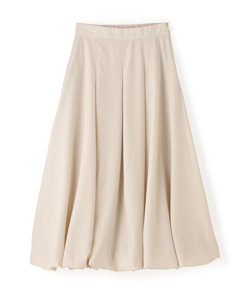 N.(N. Natural Beauty Basic)(エヌエヌナチュラルビューティーベーシック)の「【PS/低身長サイズ】バルーンタックスカート(スカート・レディース・ブラック/チャコールグレー/オフホワイト・MEDIUM/PS)」の18枚目の写真