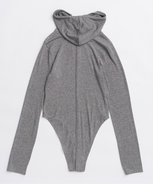 MAISON SPECIAL(メゾンスペシャル)の「Hood Bodysuit/フードボディスーツ(Tシャツ/カットソー・レディース・オレンジ/ブルー/グレー/ブラック・FREE)」の20枚目の写真