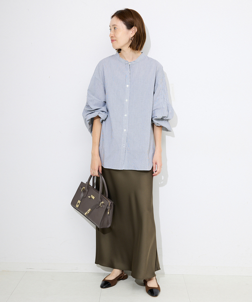 AULENTTI（オウレンティ）の「AULENTTI/オウレンティ レザーショルダーバッグ EL-K332-DO（ショルダーバッグ・レディース・ブラック/ブラウン・FREE）」の21枚目の写真