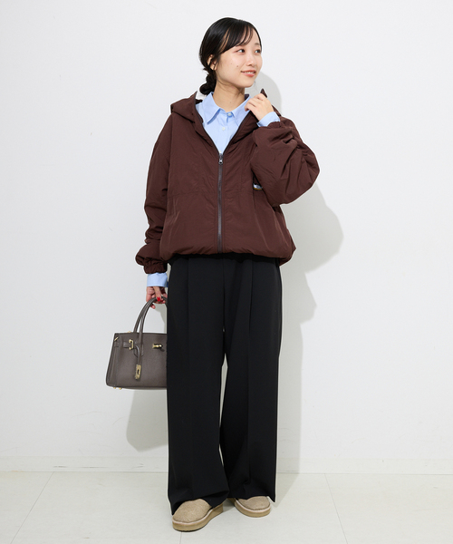 AULENTTI（オウレンティ）の「AULENTTI/オウレンティ レザーショルダーバッグ EL-K332-DO（ショルダーバッグ・レディース・ブラック/ブラウン・FREE）」の20枚目の写真