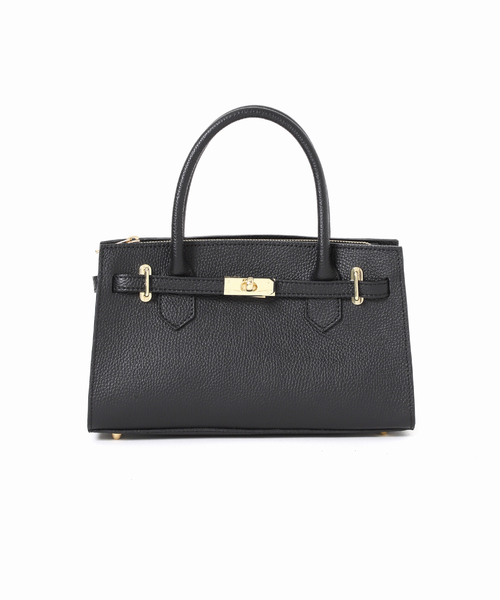 AULENTTI/オウレンティ レザーショルダーバッグ EL-K332-DO