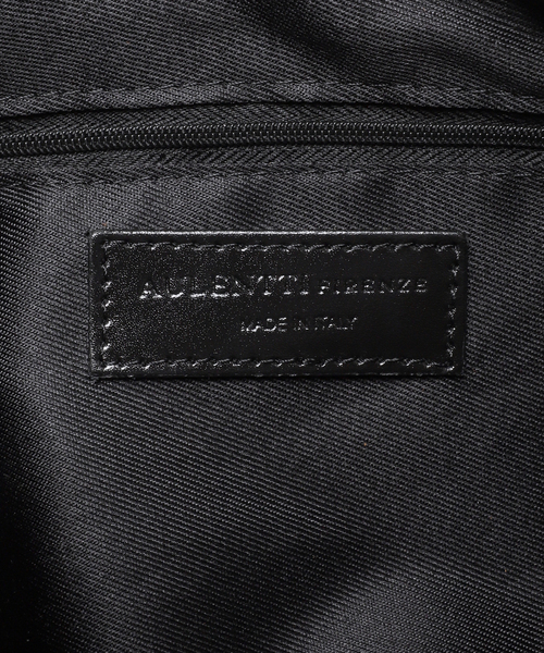 AULENTTI（オウレンティ）の「AULENTTI/オウレンティ レザーショルダーバッグ EL-K332-DO（ショルダーバッグ・レディース・ブラック/ブラウン・FREE）」の8枚目の写真