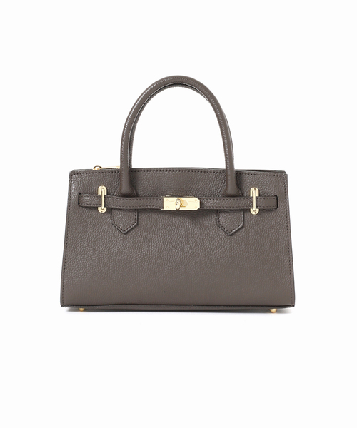 AULENTTI（オウレンティ）の「AULENTTI/オウレンティ レザーショルダーバッグ EL-K332-DO（ショルダーバッグ・レディース・ブラック/ブラウン・FREE）」の10枚目の写真