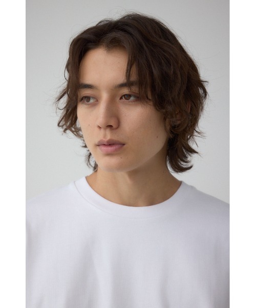 AZUL by moussy(アズールバイマウジー)の「エクストリームヘビーウェイトコットンビッグTシャツ(Tシャツ/カットソー・メンズ・ホワイト/カーキ/ブラック・LARGE/MEDIUM)」の15枚目の写真