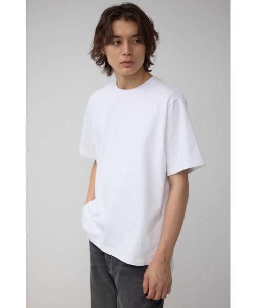 AZUL by moussy(アズールバイマウジー)の「エクストリームヘビーウェイトコットンビッグTシャツ(Tシャツ/カットソー・メンズ・ホワイト/カーキ/ブラック・LARGE/MEDIUM)」の16枚目の写真