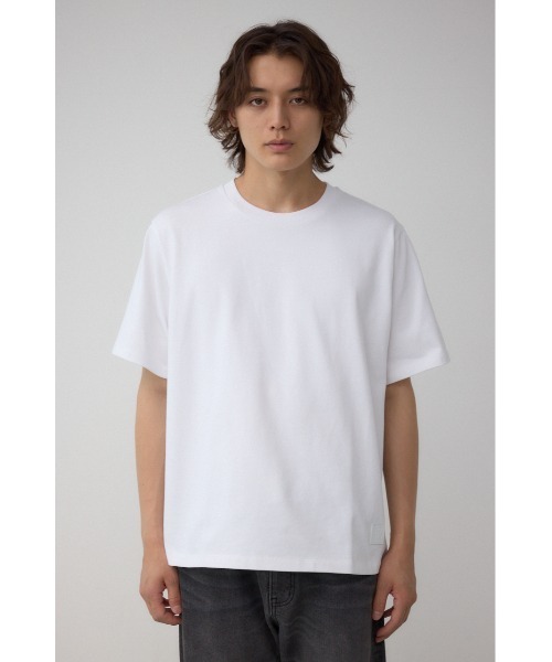 AZUL by moussy(アズールバイマウジー)の「エクストリームヘビーウェイトコットンビッグTシャツ(Tシャツ/カットソー・メンズ・ホワイト/カーキ/ブラック・LARGE/MEDIUM)」の18枚目の写真