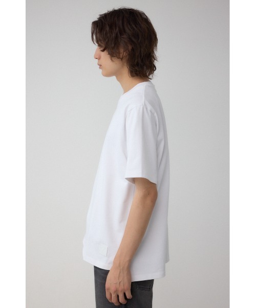 AZUL by moussy(アズールバイマウジー)の「エクストリームヘビーウェイトコットンビッグTシャツ(Tシャツ/カットソー・メンズ・ホワイト/カーキ/ブラック・LARGE/MEDIUM)」の19枚目の写真